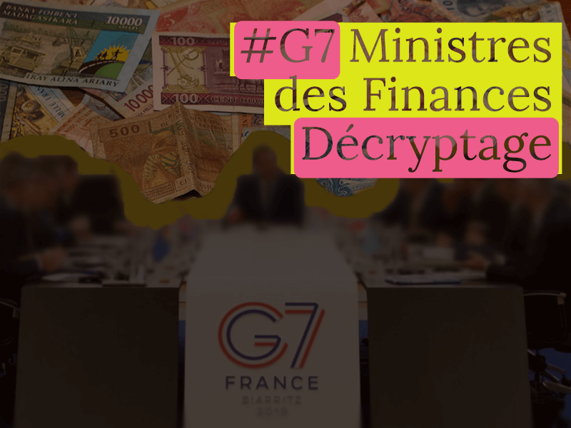 Analyse G7 ministérielle finances