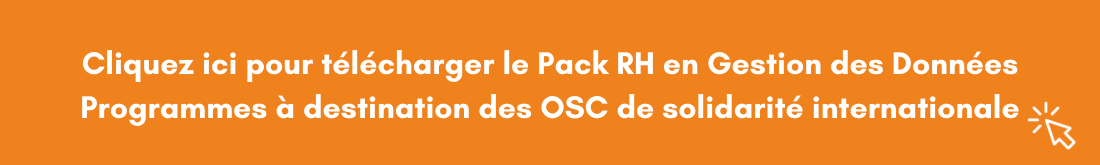 [Gestion des Données Programmes] Pack RH pour les OSC de solidarité internationale