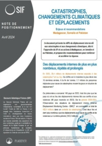 Catastrophes, changements climatiques et déplacements - Enjeux et Recommandations catastrophes-changements-climatiques-et-deplacements-enjeux-et-recommandations