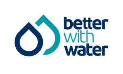 better with water