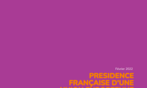 Présidence française d'une Union européenne au coeur de la santé mondiale: Enjeux et recommandations pour la présidence française de l'Union européenne presidence-francaise-dune-union-europeenne-au-coeur-de-la-sante-mondiale-enjeux-et-recommandations-pour-la-presidence-francaise-de-lunion-europeenne