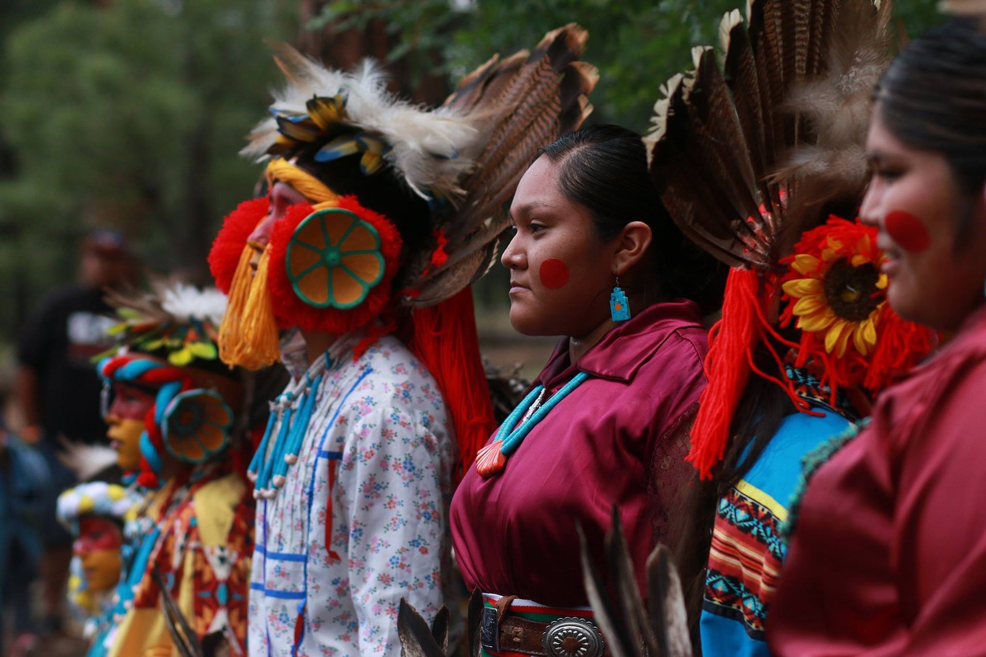 Indigenous rights activists in Flagstaff, Arizona - credit Both Nomads