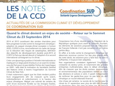 Les Notes de la CCD Les Notes de la CCD
