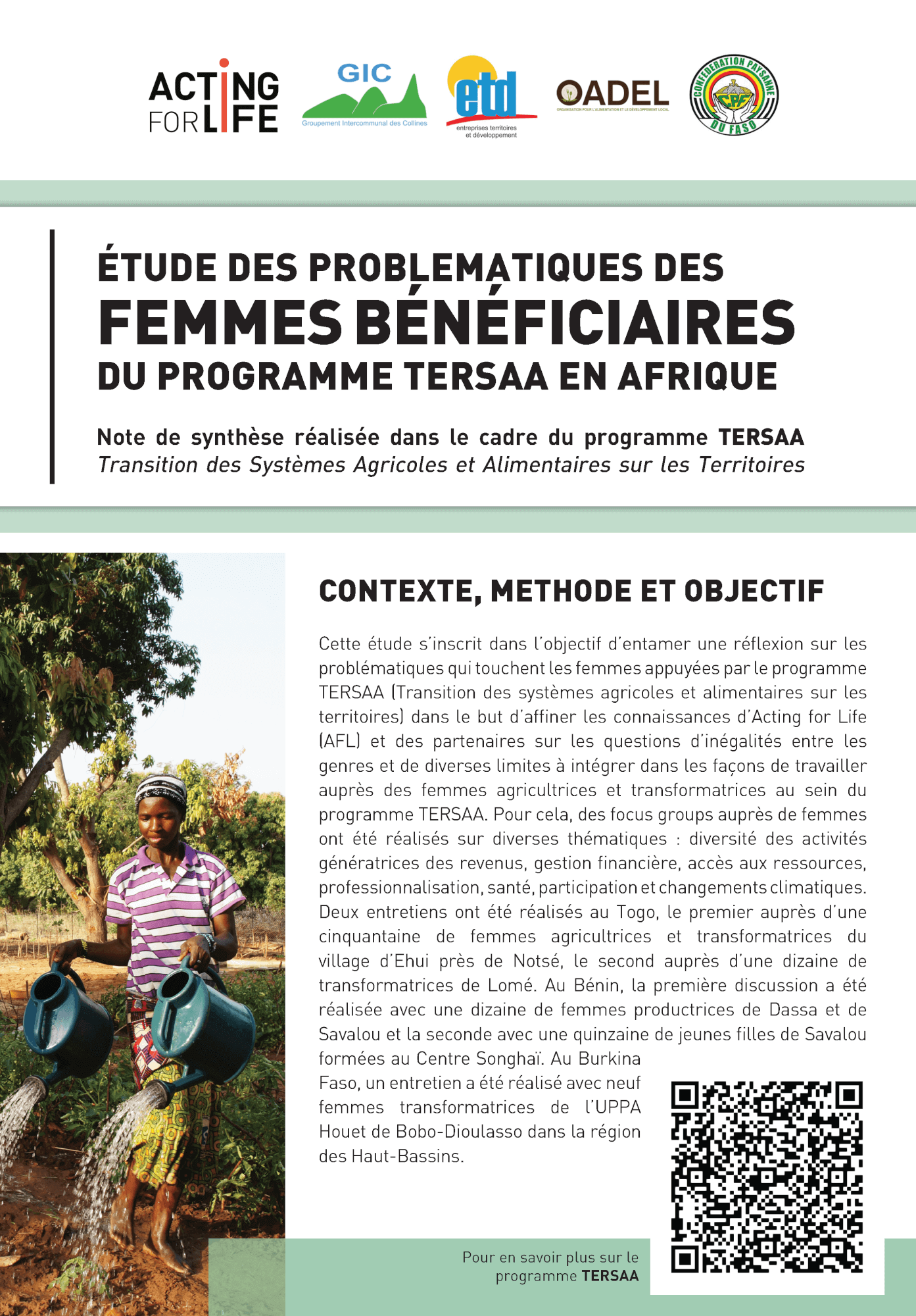 etude-des-problematiques-des-femmes-beneficiaires-du-programme-tersaa-en-afrique
