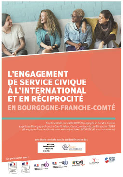 étude sur l'engagement de service civique à l'international et en réciprocité en Bourgogne-Franche-Comté