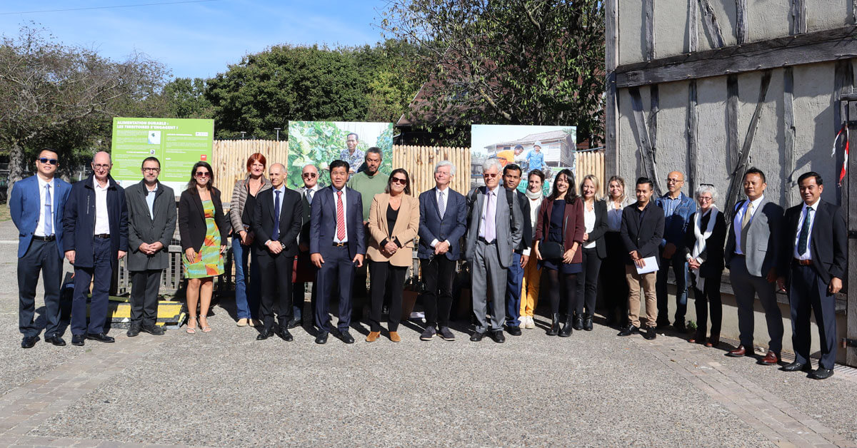 inauguration expo photos Agrisud et ses partenaires au parc des Chanteraines