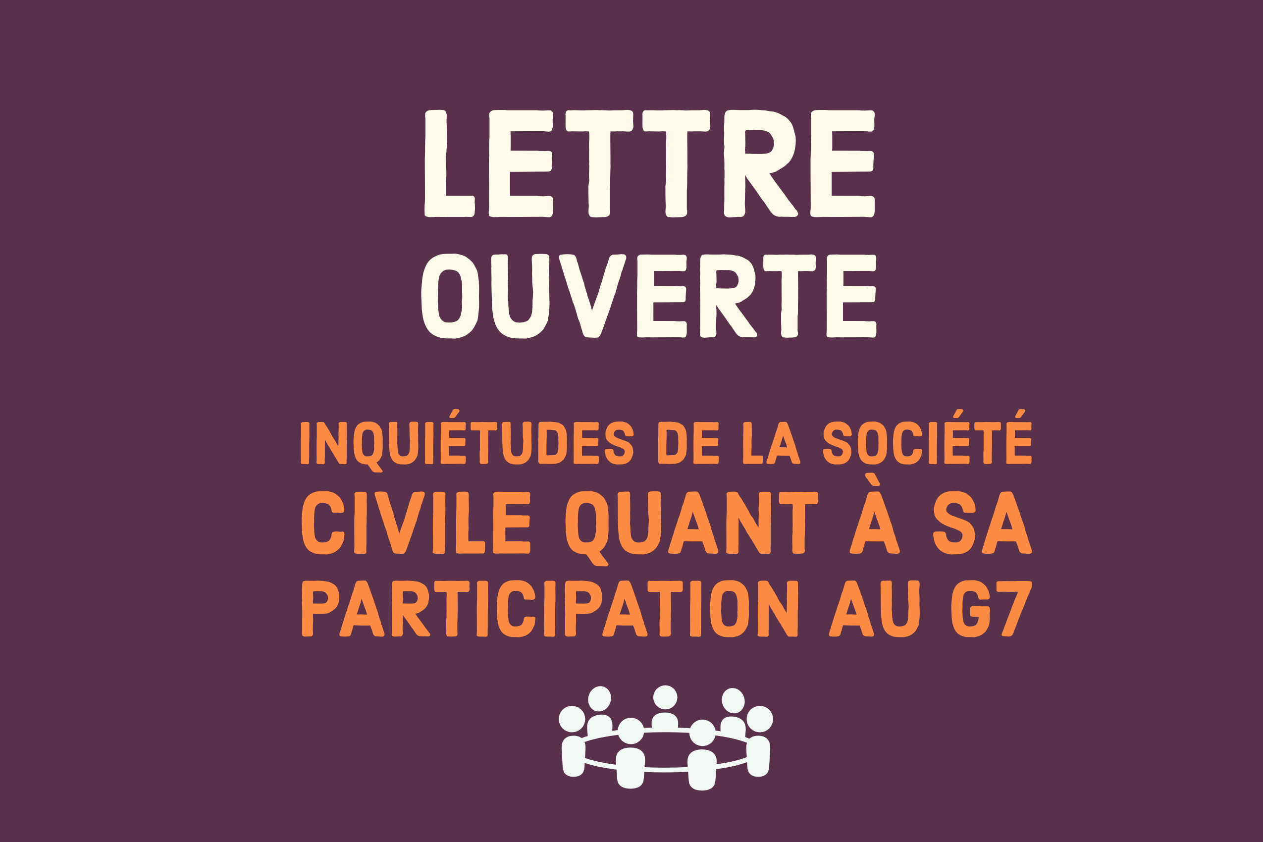 lettre ouverte