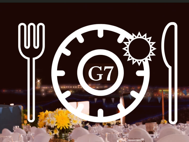 A la table du G7